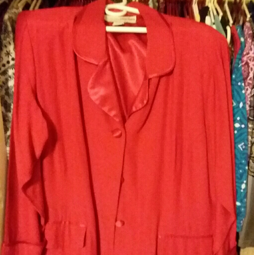 Gorgeous Red Dress Jacket